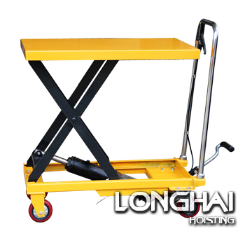 腳踏式升降平臺車