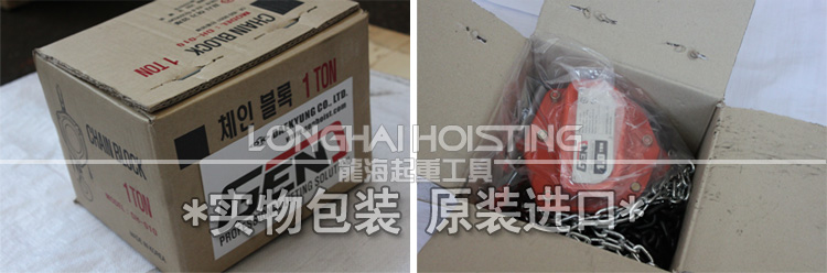 DH型手拉葫蘆包裝 DH型手拉葫蘆包裝