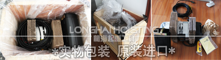 DEX型環鏈電動葫蘆包裝 DEX型環鏈電動葫蘆包裝