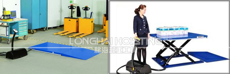 超低型電動升降平臺使用案例 超低型電動升降平臺使用案例