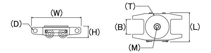 EAGLE JACK UWA鋁制直行搬運小坦克尺寸