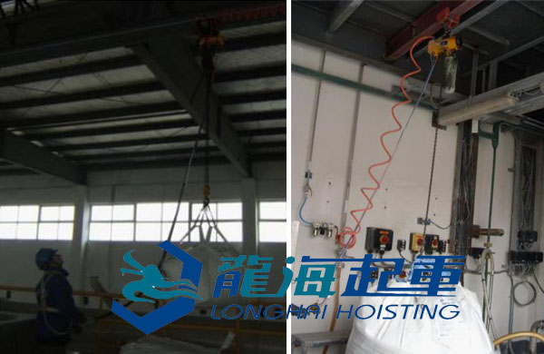 氣動葫蘆化工廠案例