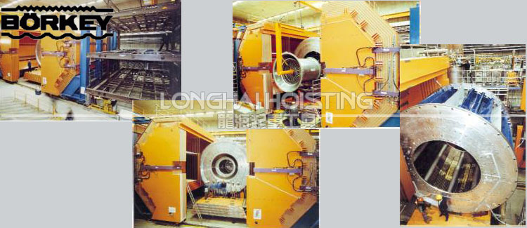 德國borkey滾輪小車應用案例