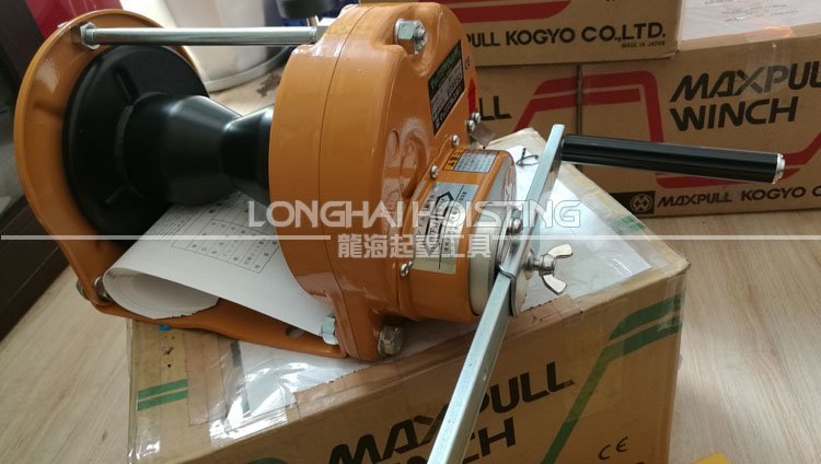 MC型大力Maxpull手搖絞盤實物 MC型大力Maxpull手搖絞盤實物