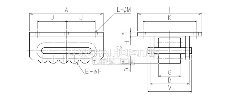 TIRTANK履帶式重物移運器尺寸