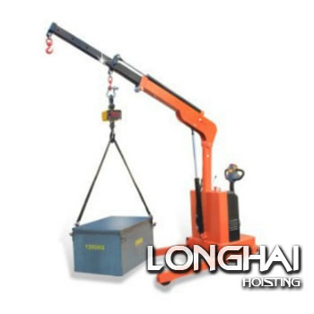 龍升全電動液壓小吊機