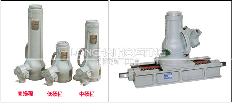JJ型螺旋千斤頂類型 JJ型螺旋千斤頂類型