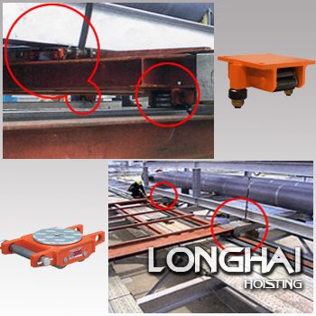 案例:大型空調設備重物移運器