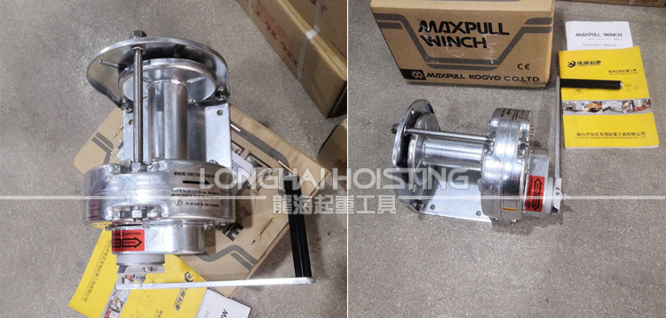 GM-GS型大力手搖絞車實物 GM-GS型大力手搖絞車實物