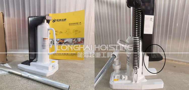 帶導軌龍升爪式千斤頂實物 帶導軌龍升爪式千斤頂實物