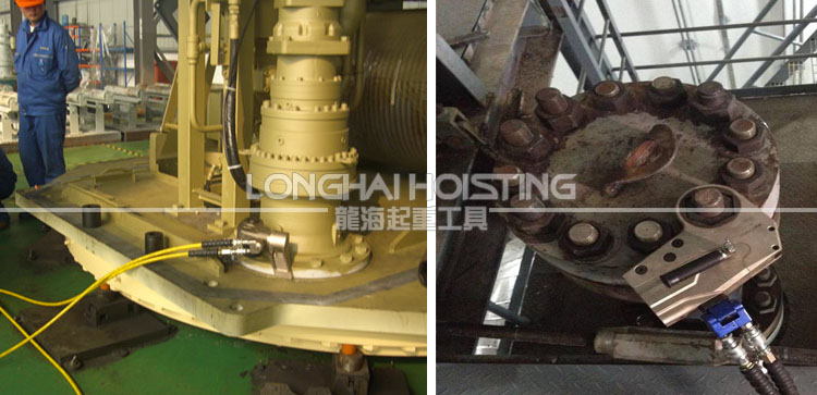 中空型液壓扳手應用 中空型液壓扳手應用