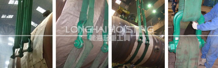 JSW高強度吊帶卸扣應用 JSW高強度吊帶卸扣應用