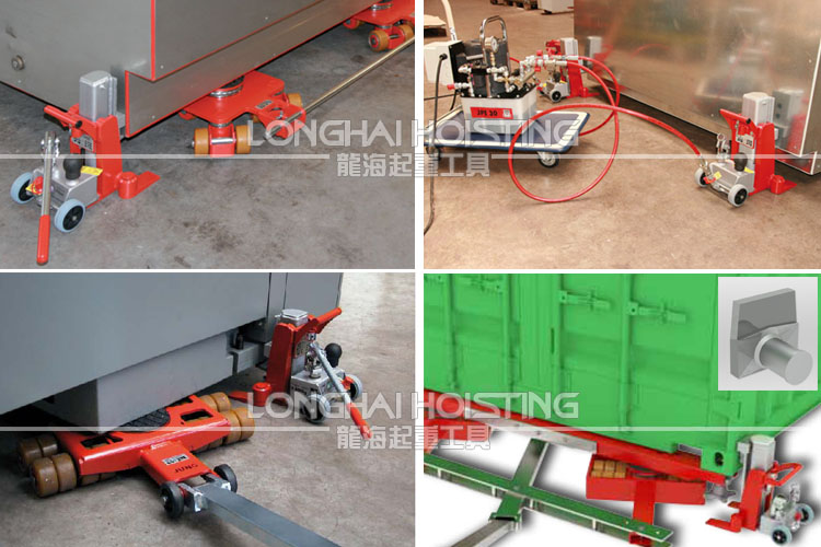 德國JUNG JH6G plus爪式千斤頂應用